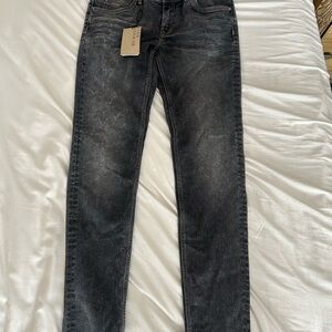 Burberry Brit Gray/Black Denim Jeans